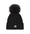 Moncler Pom-pom Beanie In Black
