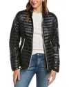 Moncler Black Pontaix Down Jacket In Black