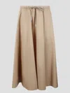 Moncler Cotton-poplin Maxi Skirt