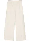 Moncler Poplin Pants In Neutral