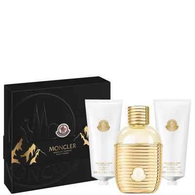 Moncler Pour Femme Sunrise Edp 100ml & Body Lotion 100ml & Showergel 100ml