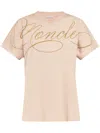Moncler Powder Pink Crew Neck T-shirt