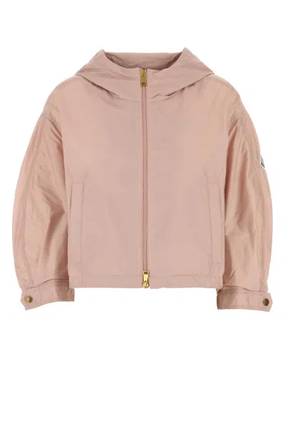 Moncler Powder Pink Nylon Vizille Windbreaker