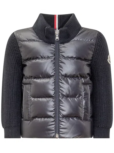 Moncler Premium Cardigan For Fall/winter 2025 In Blu