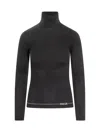 Moncler Premium Knitted Turtleneck Sweater In Multi