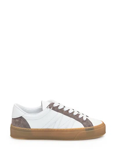 Moncler Premium Leather Sneaker In Multi
