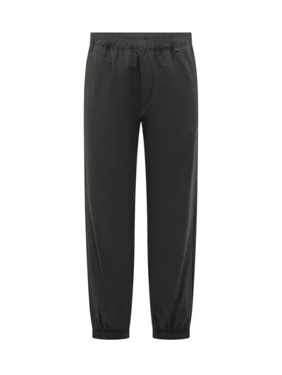 Moncler Premium Paintntaloni Trousers In Blue