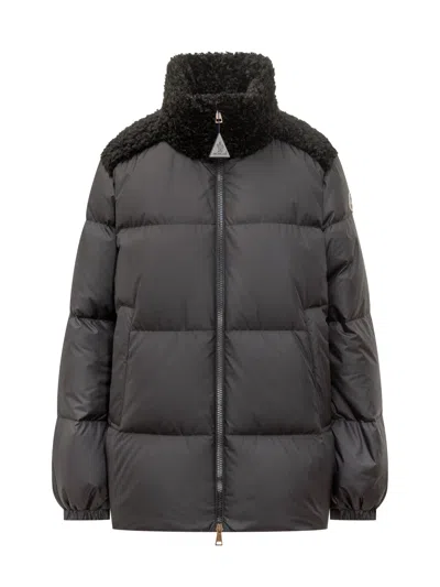 Moncler Premium Puffer Jacket With Stellar Inserts In Multi