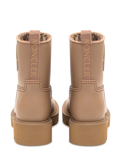 Moncler Premium Waterproof Mini Boots In Neutral