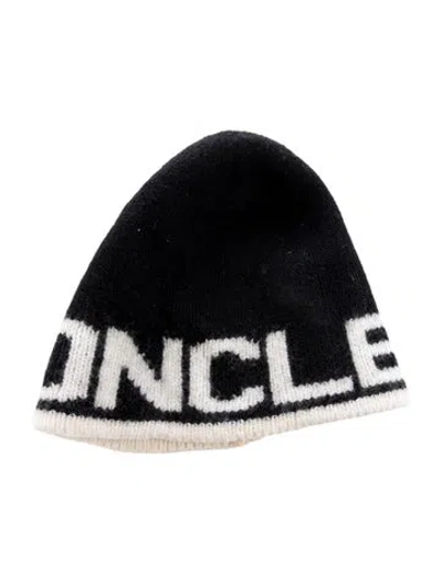 Pre-owned Moncler Printed Beanie In Multi
