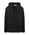 Moncler Printed Design Sweater In Black