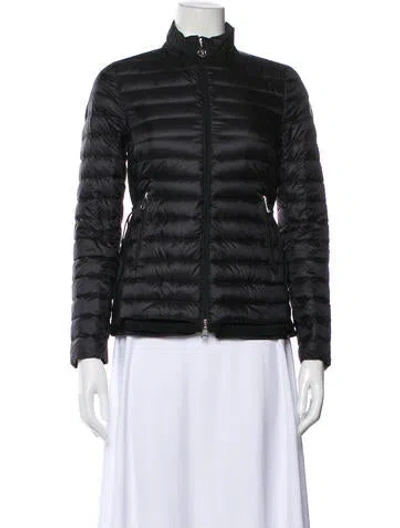 Pre-owned Moncler Printed Jacket In Black