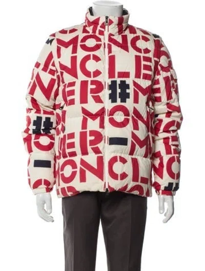 Pre-owned Moncler Printed Jacket In Multi