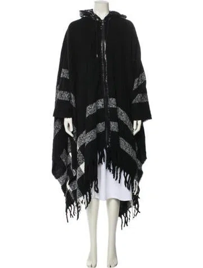 Pre-owned Moncler Printed Jacket W/ Tags In Black