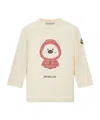 Moncler Printed Long-sleeved T-shirt In Nude