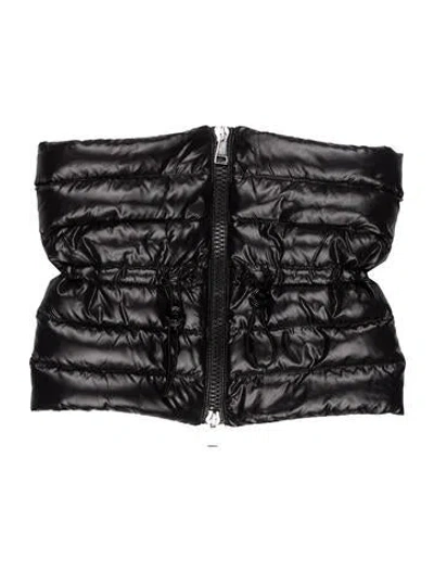 Pre-owned Moncler Printed Scarf In Black