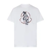 Moncler Printed Short-sleeved T-shirt In White