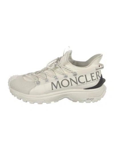 Pre-owned Moncler Printed Sneakers In Neutral