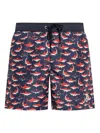 Moncler Men's Printed Swim Shorts