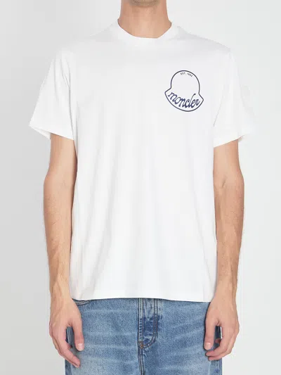 MONCLER MONCLER PRINTED T-SHIRT IN COTTON