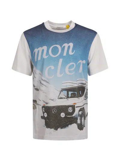 MONCLER PRINTED T-SHIRT