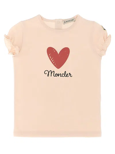 Moncler Babies' Printed T-shirt In Neutral