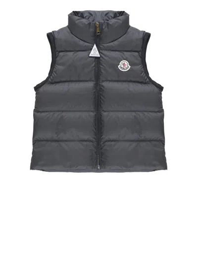 Moncler Kids' Prudence Vest In Gray