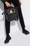 Moncler Puf Quilted Nylon Backpack In Black