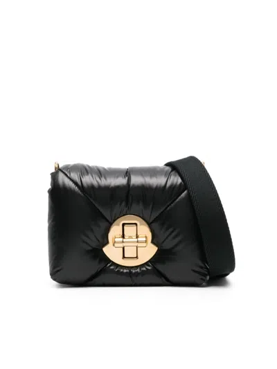 MONCLER MONCLER PUF TWIST-LOCK MINI CROSSBODY BAG