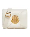 Moncler Mini Puff Crossbody Bag In White