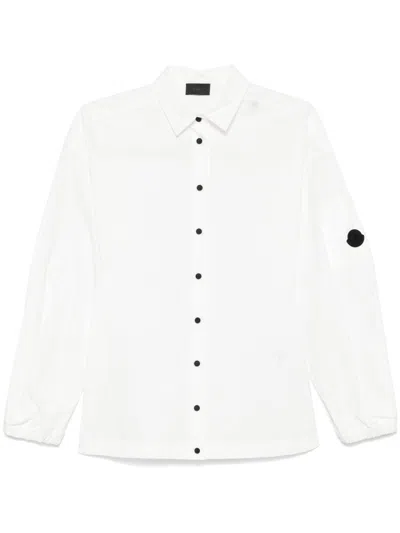 Moncler Puff-sleeve Shirt In White
