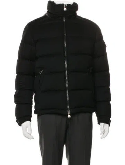 Pre-owned Moncler Puffer Coat In Black