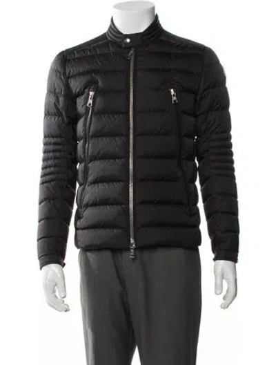 Pre-owned Moncler Puffer Coat In Black