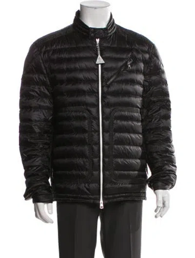 Pre-owned Moncler Puffer Coat In Black