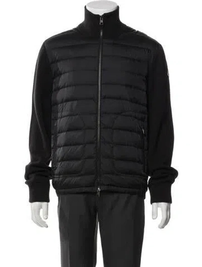 Pre-owned Moncler Puffer Coat In Black