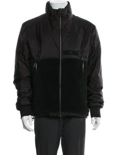 Pre-owned Moncler Puffer Coat In Black