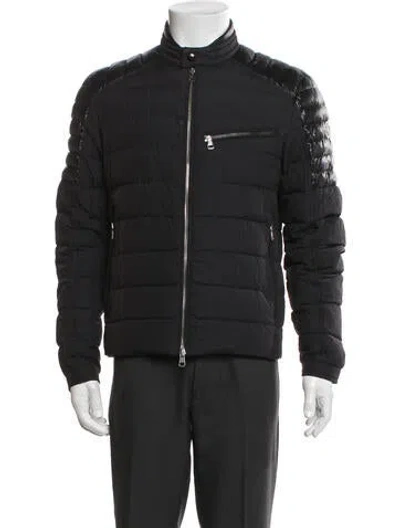 Pre-owned Moncler Puffer Coat In Black