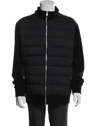 Pre-owned Moncler Puffer Coat In Black