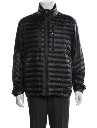 Pre-owned Moncler Puffer Coat In Black