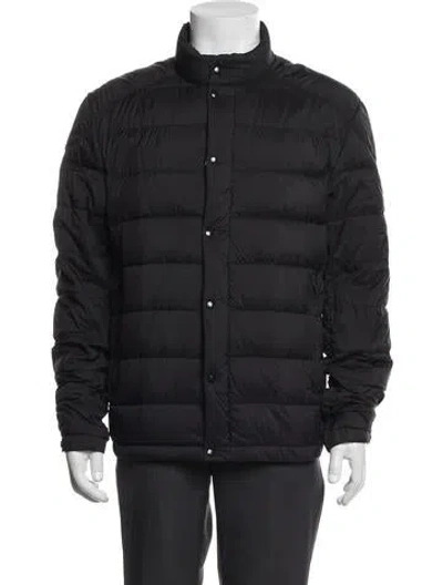 Pre-owned Moncler Puffer Coat In Black
