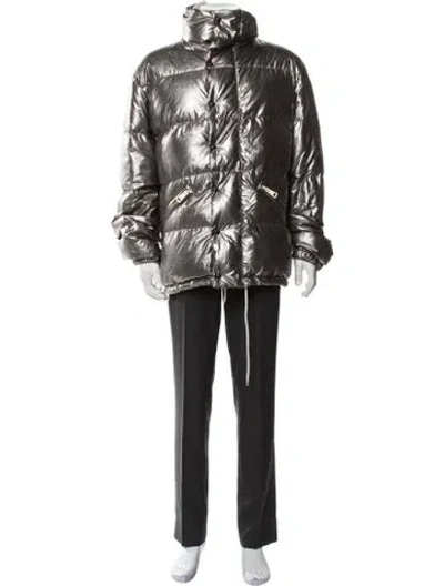 Pre-owned Moncler Puffer Coat In Black