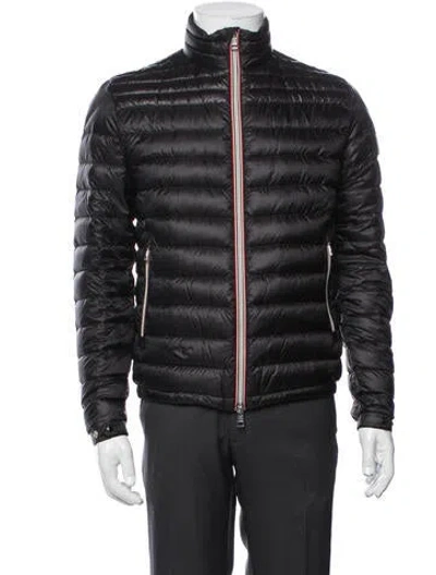 Pre-owned Moncler Puffer Coat In Black