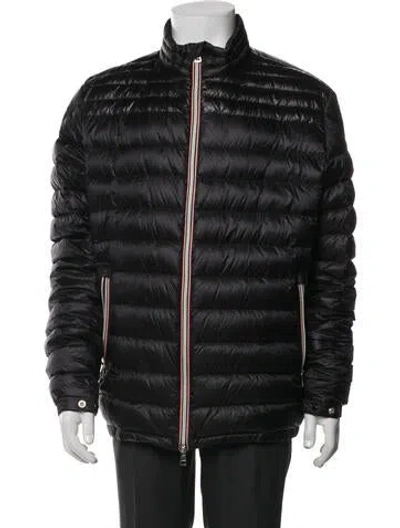 Pre-owned Moncler Puffer Coat In Black