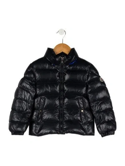 Pre-owned Moncler Babies' Puffer Coat In Blue