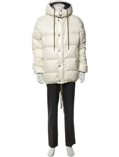 Pre-owned Moncler Puffer Coat In Blue