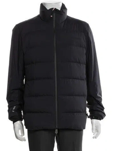 Pre-owned Moncler Puffer Coat In Blue