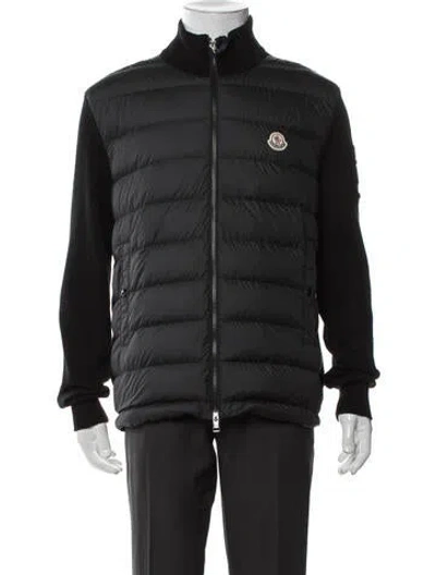 Pre-owned Moncler Puffer Coat In Blue
