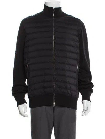 Pre-owned Moncler Puffer Coat In Gray