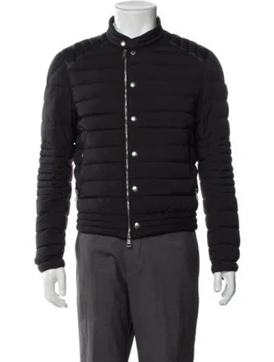 Pre-owned Moncler Puffer Coat In Gray