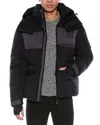 Moncler Puffer Down Coat In Black